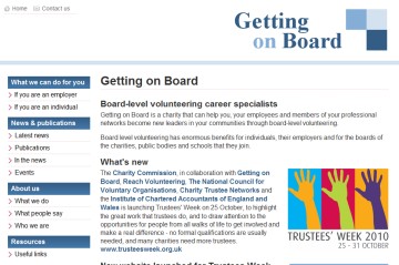 Getting on Board